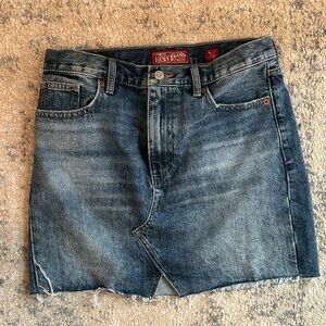 Luck brand denim skirt